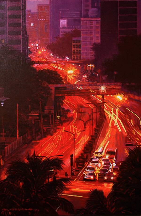Nightscape of Dhaka City